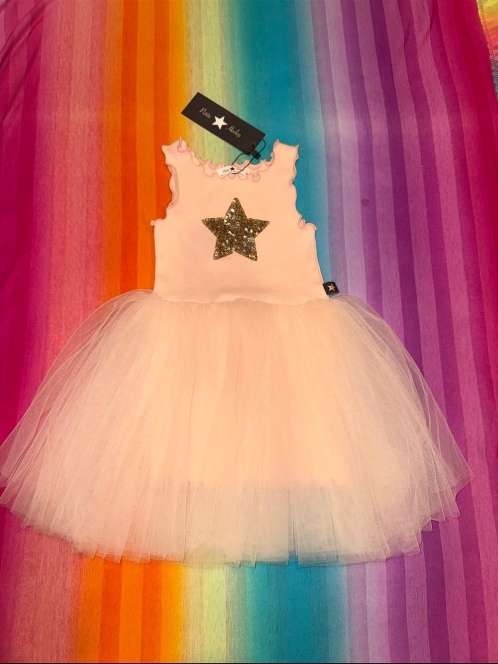 Petite Hailey Star Tutu Dress (12M) *New*